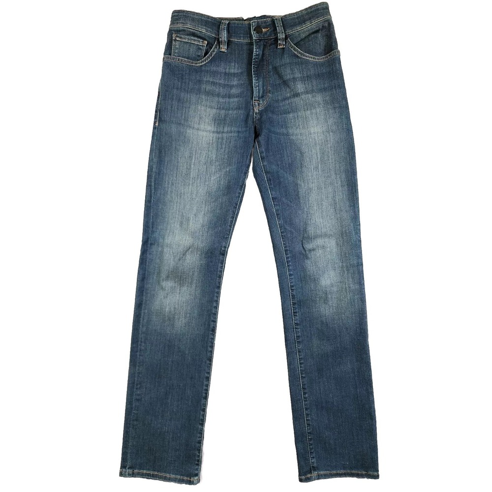 34 Heritage Courage Straight Leg Jeans Mens 30x32 Blue Mid-Rise Stretch